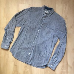 Marine Layer striped button up. Medium.